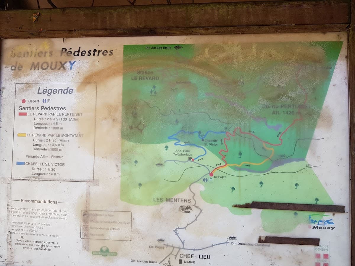 SENTIERS DE RANDONNEES PEDESTRES