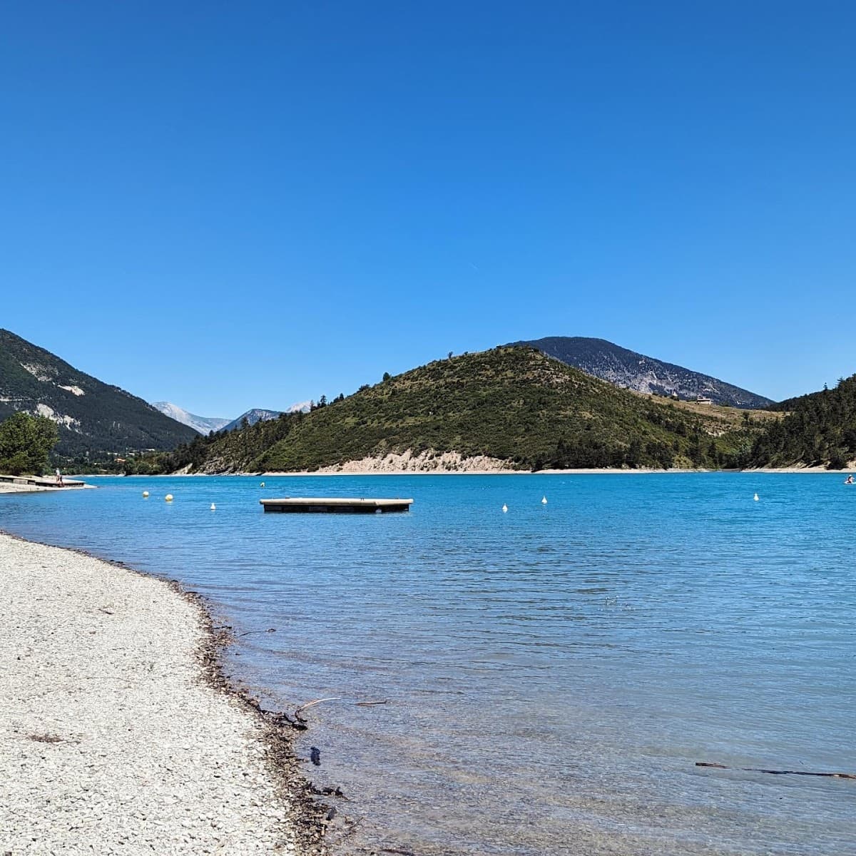 Baignade aménagée du plan
